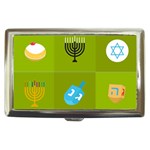 colorblock green hanukkah Cigarette Money Case