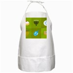 colorblock green hanukkah BBQ Apron