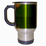 colorblock green hanukkah Travel Mug (Silver Gray)