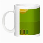 colorblock green hanukkah Night Luminous Mug