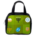 colorblock green hanukkah Classic Handbag (One Side)