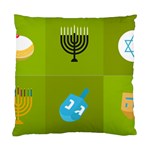 colorblock green hanukkah Standard Cushion Case (One Side)