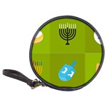 colorblock green hanukkah Classic 20-CD Wallet