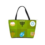 colorblock green hanukkah Classic Shoulder Handbag