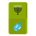 colorblock green hanukkah Memory Card Reader (Rectangular)