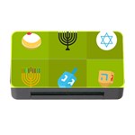 colorblock green hanukkah Memory Card Reader with CF