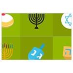 colorblock green hanukkah Samsung Galaxy Note 4 Case (Black)