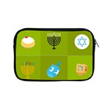 colorblock green hanukkah Apple MacBook Pro 13  Zipper Case