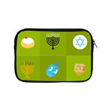 colorblock green hanukkah Apple MacBook Pro 15  Zipper Case