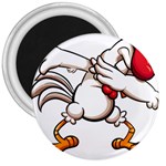 Dabbing Chicken 3  Magnet