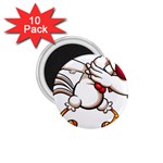 Dabbing Chicken 1.75  Magnet (10 pack) 