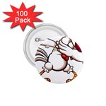 Dabbing Chicken 1.75  Button (100 pack) 