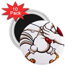 Dabbing Chicken 2.25  Magnet (10 pack)