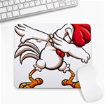 Dabbing Chicken Large Mousepad