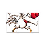 Dabbing Chicken Sticker (Rectangular)