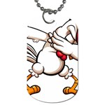 Dabbing Chicken Dog Tag (One Side)