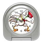 Dabbing Chicken Travel Alarm Clock