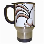 Dabbing Chicken Travel Mug (White)