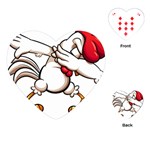 Dabbing Chicken Playing Cards (Heart)