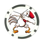 Dabbing Chicken Poker Chip Card Guard