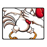 Dabbing Chicken Fleece Blanket (Small)