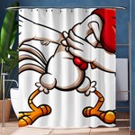 Dabbing Chicken Shower Curtain 60  x 72  (Medium)