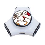 Dabbing Chicken 3-Port USB Hub