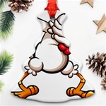 Dabbing Chicken Ornament (Christmas Tree) 