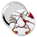 Dabbing Chicken 3  Handbag Mirror