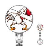 Dabbing Chicken Stainless Steel Nurses Watch