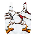 Dabbing Chicken Full Print Recycle Bag (L)