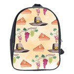 Thanksgiving Watercolor School Bag (XL)