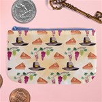 Thanksgiving Watercolor Large Coin Purse