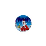 drunk Santa ugly xmas 1  Mini Button