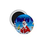 drunk Santa ugly xmas 1.75  Magnet