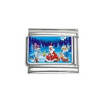 drunk Santa ugly xmas Italian Charm (9mm)