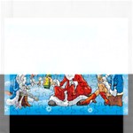 drunk Santa ugly xmas Jigsaw Puzzle (Rectangular)