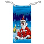 drunk Santa ugly xmas Jewelry Bag