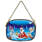 drunk Santa ugly xmas Chain Purse (One Side)