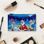 drunk Santa ugly xmas Cosmetic Bag (Small)