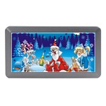 drunk Santa ugly xmas Memory Card Reader (Mini)