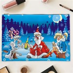 drunk Santa ugly xmas Cosmetic Bag (XXL)