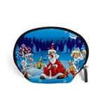 drunk Santa ugly xmas Accessory Pouch (Small)