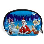 drunk Santa ugly xmas Accessory Pouch (Large)