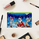 drunk Santa ugly xmas Cosmetic Bag (XS)