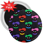 Christmas Zwarte Piet 3  Magnet (10 pack)