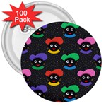 Christmas Zwarte Piet 3  Button (100 pack)