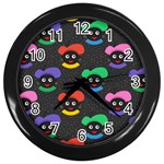 Christmas Zwarte Piet Wall Clock (Black)