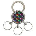 Christmas Zwarte Piet 3-Ring Key Chain