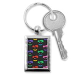 Christmas Zwarte Piet Key Chain (Rectangle)